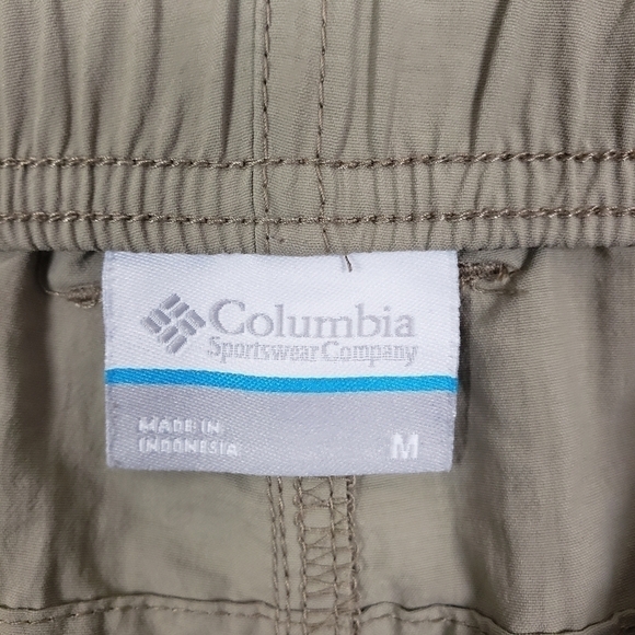 COLUMBIA Sandy River Cargo Shorts Tan Sz M Hiking Outdoor - Picture 8 of 8